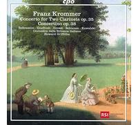 Paolo Beltramini; Corrado Giuffredi; Bruno Grossi; Marco Schiavon; Robert Kowalski; Orchestra della Svizzera italiana; Howard Griffiths - Franz Krommer: Concerto for Two Clarinets Op. 35; Concertino for Flute, Oboe, Violin & Strings Op. 38