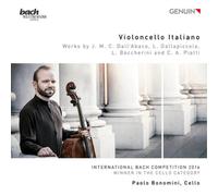 Paolo Bonomini Violoncello Italiano: Works By Dall'Abaco, Dallapiccola, Boc (CD)