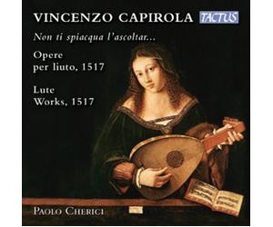 Paolo Chierici - Capirola: Lute Works - Cd