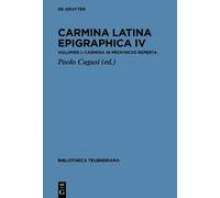 Paolo Cugusi Carmina Latina Epigraphica IV (Copertina rigida)