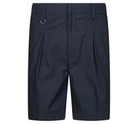 Paolo Pecora - Bermuda 1 Pinces Tessuto Tecnico - - Shorts - Uomo - Blu - M