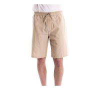 Paolo Pecora, ,Shorts ,Uomo ,Beige ,L Bermuda in Cotone
