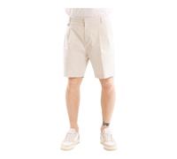 Paolo Pecora - Bermuda in Lino - - Shorts - Uomo - Beige - S