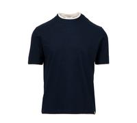 Paolo Pecora - Blu T-shirt e Polo in Cotone - - Tops - Uomo - Blu - XL