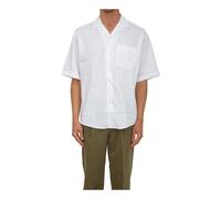 Paolo Pecora - Camicia a Maniche Corte con Taschino sul Petto - - Shirts - Uomo - Bianco - L