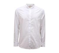 Paolo Pecora - Camicia Colletto Coreano Modello 23I - - Shirts - Uomo - Bianco - M