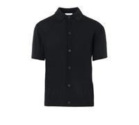 Paolo Pecora - Camicia in Maglia di Cotone Blu Navy - - Shirts - Uomo - Nero - S