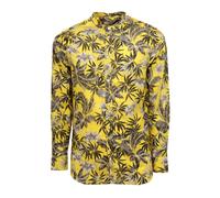 Paolo Pecora - Camicia sartoriale in cotone con colletto alla coreana - - Shirts - Uomo - Multicolore - M