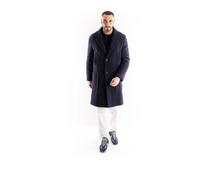 Paolo Pecora - Cappotto monopetto - - Coats - Uomo - Blu - M