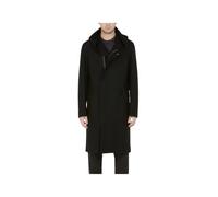 Paolo Pecora - Cappotto uomo in lana nera - - Coats - Uomo - Nero - M