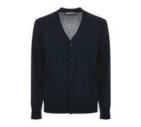 Paolo Pecora - Cardigan Blu in Lana Finezza - - Knitwear - Uomo - Blu - M