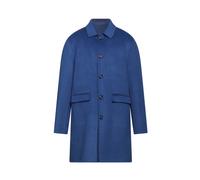 Paolo Pecora, ,Coats ,Uomo ,Blu ,L Cappotto in Lana Blu