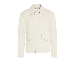 Paolo Pecora - Giubbotto con Zip in Tessuto - - Jackets - Uomo - Beige - M