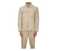 Paolo Pecora - Giubbotto Pelle - - Jackets - Uomo - Beige - XL
