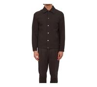 Paolo Pecora, ,Jackets ,Uomo ,Marrone ,L Giacca camicia Tessuto