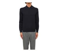 Paolo Pecora, ,Knitwear ,Uomo ,Blu ,S Maglia A Polo