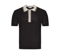 Paolo Pecora, ,Knitwear ,Uomo ,Nero ,L Maglia A Polo