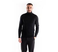 Paolo Pecora, ,Knitwear ,Uomo ,Nero ,M Turtleneck Sweater