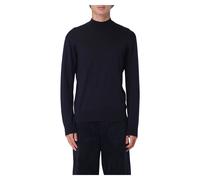 Paolo Pecora, ,Knitwear ,Uomo ,Nero ,XL Maglioni con scollo rotondo per un look elegante