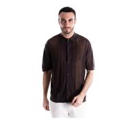 Paolo Pecora - Maglia a Polo - - Knitwear - Uomo - Marrone - M