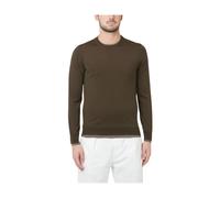 Paolo Pecora, ,Knitwear ,Uomo ,Marrone ,S Maglia girocollo