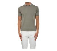 Paolo Pecora - Maglia Girocollo - - Knitwear - Uomo - Verde - 2XL