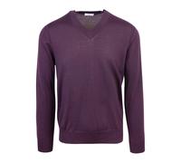 Paolo Pecora - Maglia Scollatura a V - - Knitwear - Uomo - Viola - M
