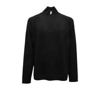 Paolo Pecora - Maglione Half Zip Wool Sweater - - Knitwear - Uomo - Nero - S