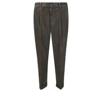 Paolo Pecora - Pantalone Tessuto Chino - - Trousers - Uomo - Marrone - S