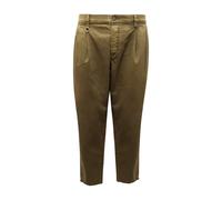Paolo Pecora - Pantaloni Delavè Verde Vintage - - Trousers - Uomo - Verde - L