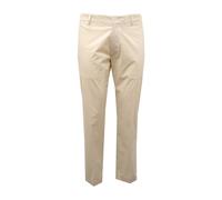 Paolo Pecora - Pantaloni in cotone 21E C1Mob024 0417 - -Trousers -Uomo -Beige -S
