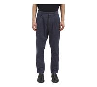 Paolo Pecora - Pantaloni in Cotone e Lino - - Trousers - Uomo - Blu - L