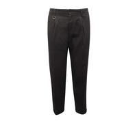 Paolo Pecora - Pantaloni in Cotone/Lino in Nero - - Trousers - Uomo - Nero - L
