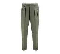 Paolo Pecora - Pantaloni Sartoriali - - Trousers - Uomo - Verde - L