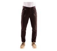 Paolo Pecora - Pantaloni Slim-fit - - Trousers - Uomo - Marrone - S