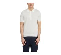 Paolo Pecora - Polo in Seta e Cotone - - Tops - Uomo - Bianco - M
