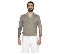 Paolo Pecora - Polo In Seta - - Tops - Uomo - Verde - M