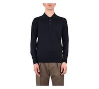 Paolo Pecora - Polo Merinos - - Tops - Uomo - Blu - L