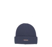 Paolo Pecora - Ribbed Beanie - - Accessories - Uomo - Blu - ONE SIZE