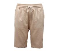 Paolo Pecora, ,Shorts ,Uomo ,Beige ,L Bermuda Sweat Shorts con Lino