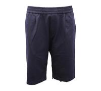 Paolo Pecora, ,Shorts ,Uomo ,Blu ,S Bermuda in Jersey di Cotone
