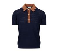 Paolo Pecora - Silk Polo - - Knitwear - Uomo - Blu - S