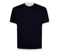 Paolo Pecora - T-shirt girocollo - - Tops - Uomo - Blu - L