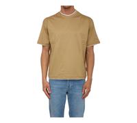 Paolo Pecora - T-Shirt Jersey - - Tops - Uomo - Beige - 3XL