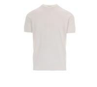 Paolo Pecora, ,Tops ,Uomo ,Bianco ,M Crew Neck T-shirt