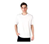 Paolo Pecora, ,Tops ,Uomo ,Bianco ,M T-shirt bianca in cotone a manica corta