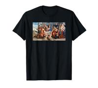 Paolo Veronese Rinascimento Cristo Banchetto Scena Maglietta