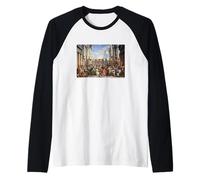 Paolo Veronese The Wedding at Cana Maglia con Maniche Raglan