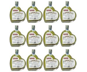 PAOLUCCI LIMONCELLO BOTTIGLIA CUORE MIGNON MINIATURE 10 CL 12 BOTTIGLIETTE