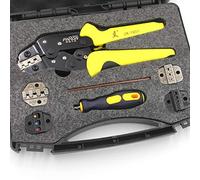 Paone Professional Wire Crimpers Strumento che tocca a colpire per vari bisogni di crimping giallo nero
